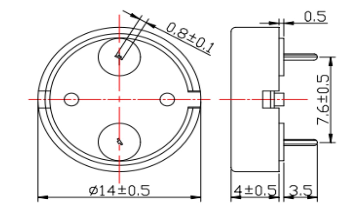 HNR-1404 PA7.5 high-output variant dimensions
