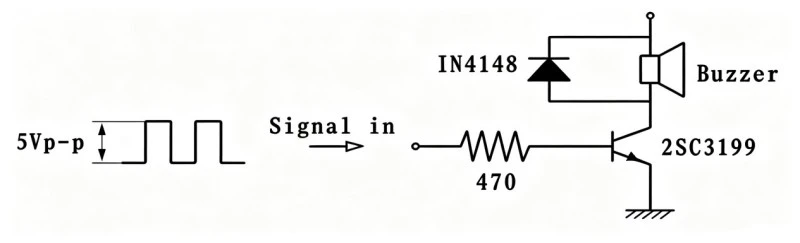 16mm 2048hz Through Hole Electromagnetic Passive Buzzer